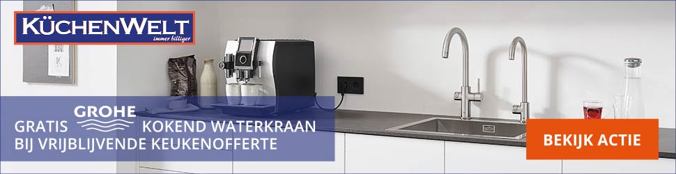 Gratis Grohe kokend waterkraan