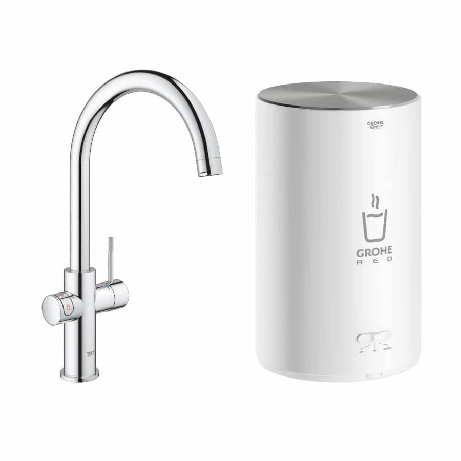 Grohe red kokend waterkraan