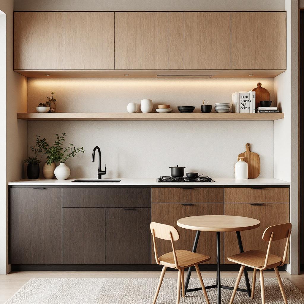 Japandi kleuren en werkbladen 1 Japandi kleuren en werkbladen keukens