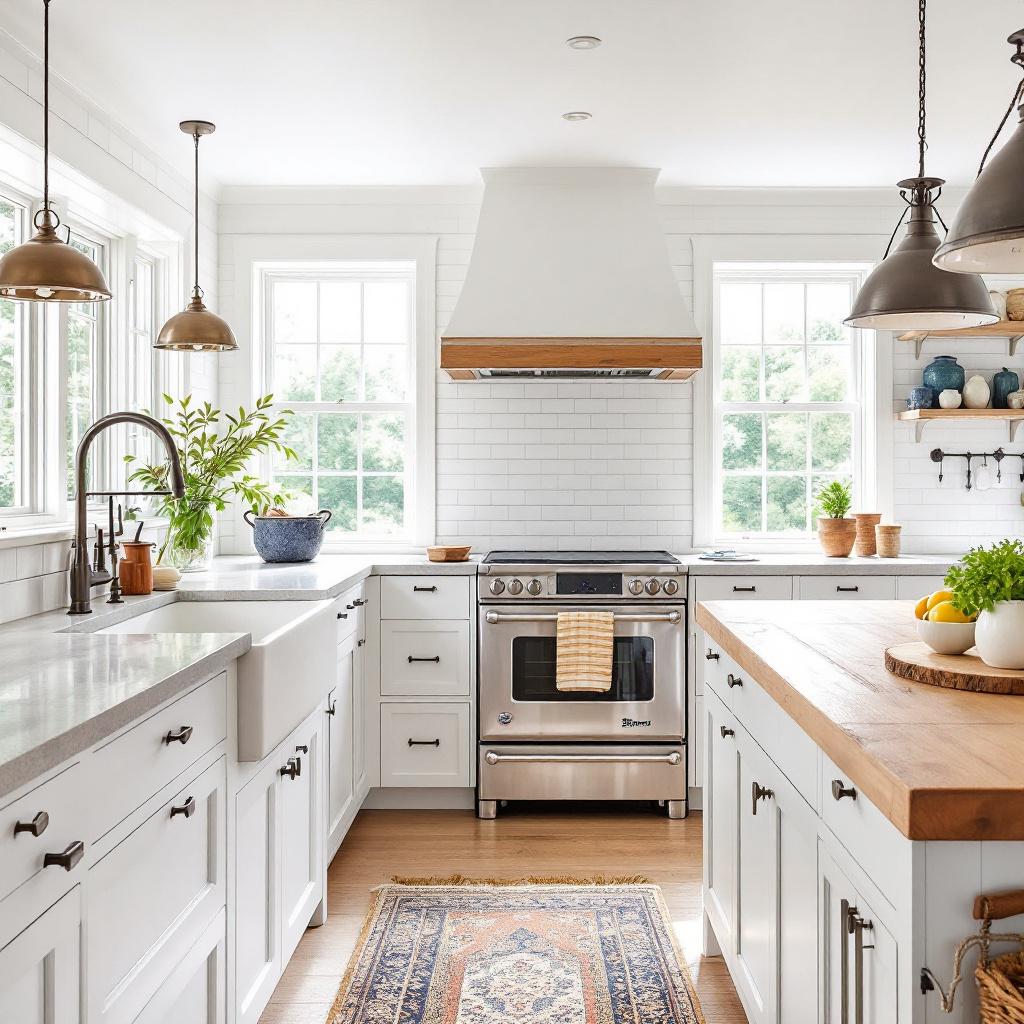 Landelijke keuken modern maken