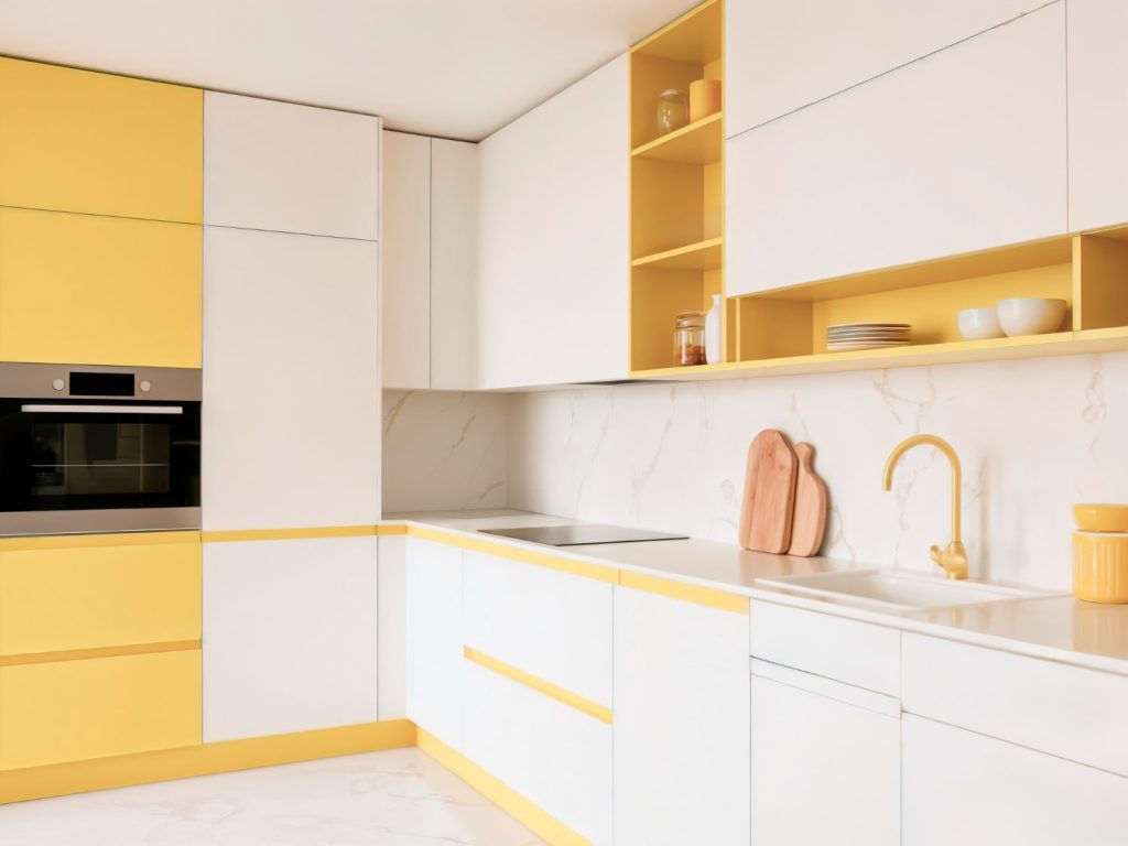 gele keuken