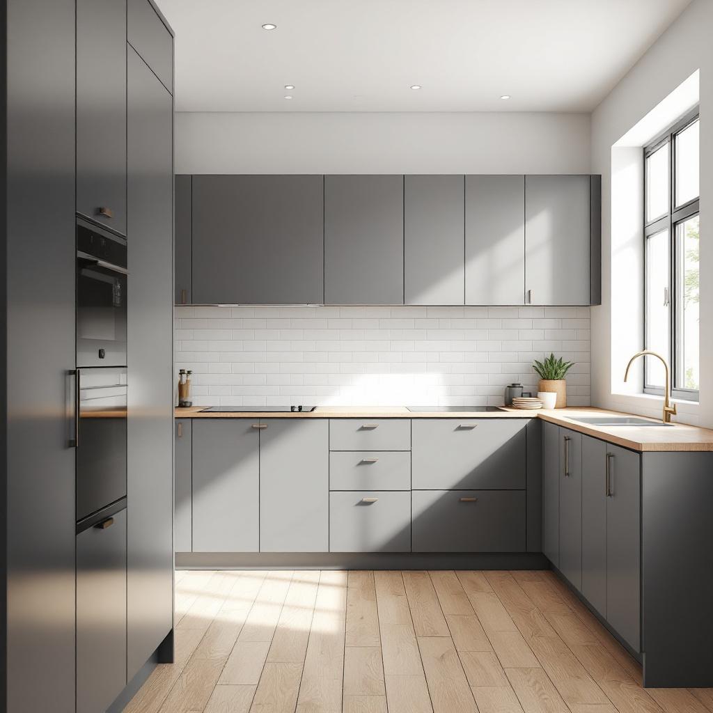 Zo combineer je een grijze keuken met een houten werkblad 1 grijze keuken met een houten blad