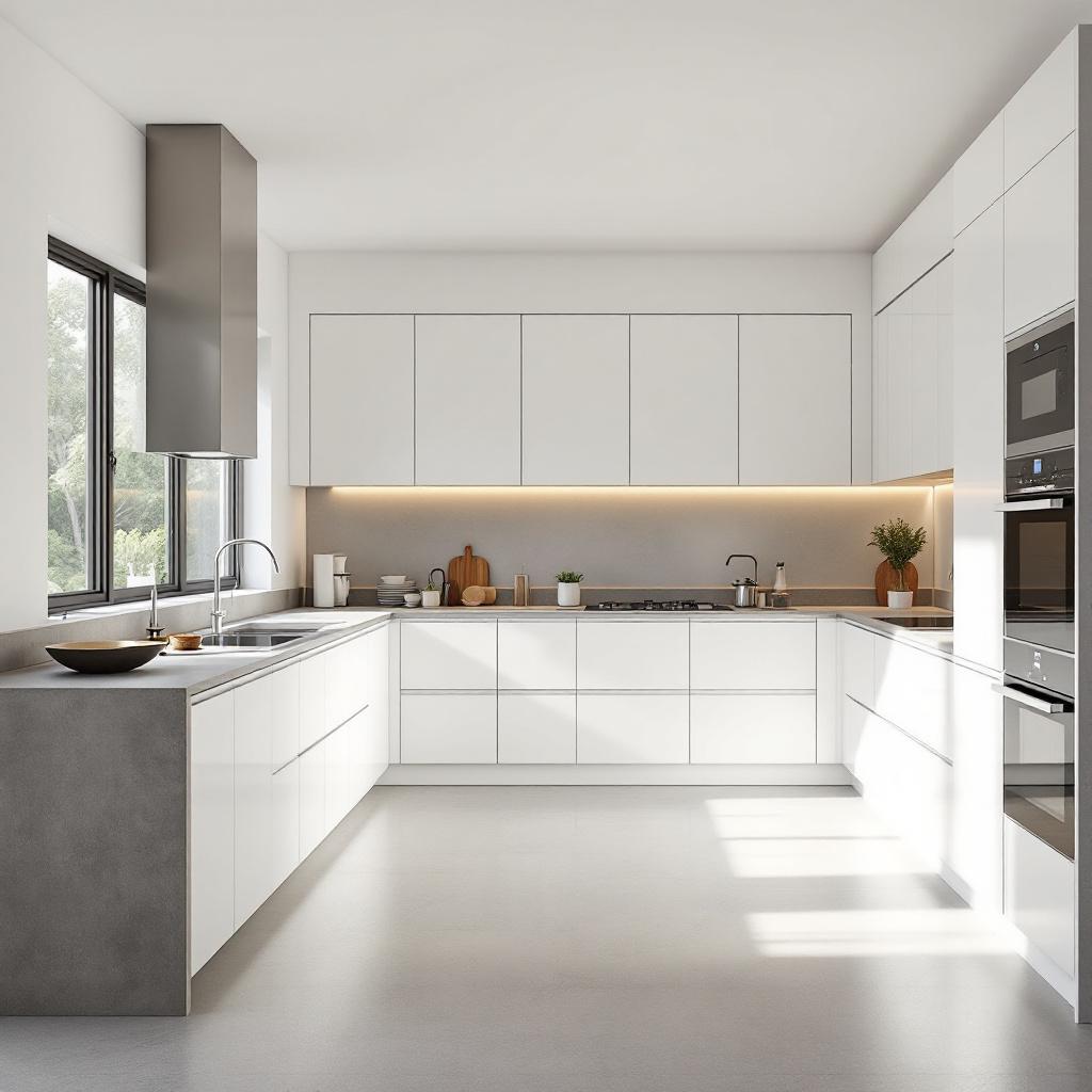 keuken met ronde hoek