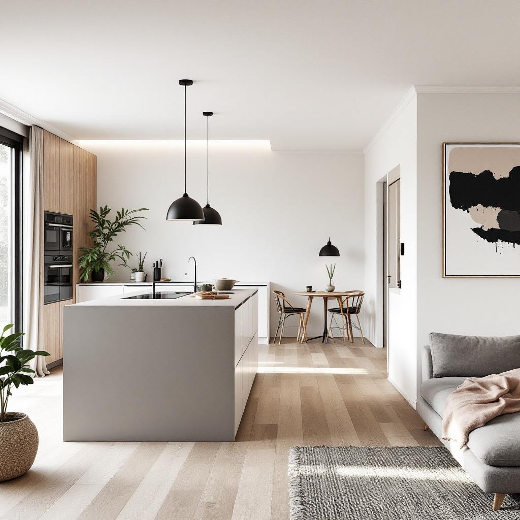 moderne design woonkeuken