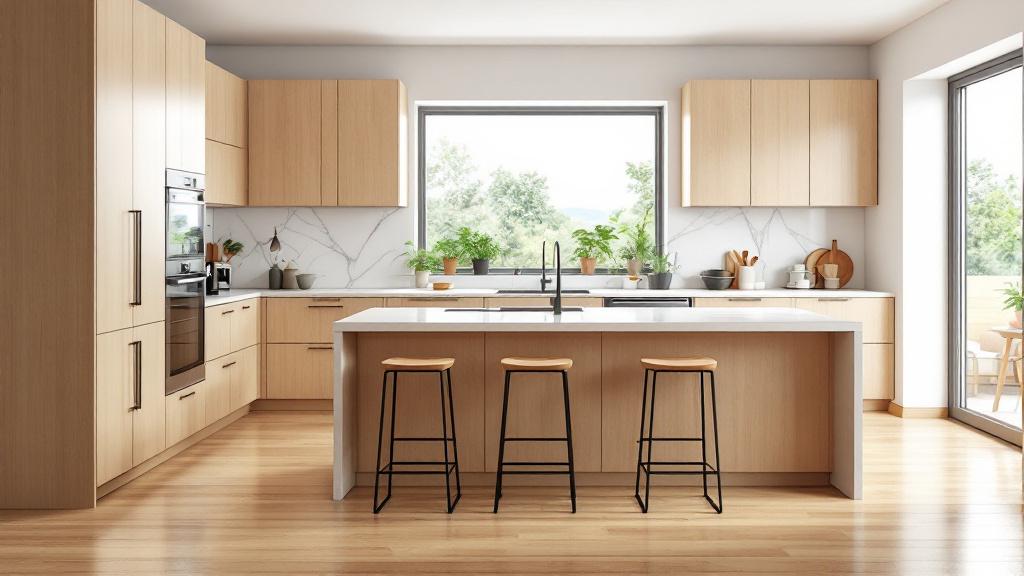 De kenmerken van een moderne houten keuken 1 moderne houten keuken