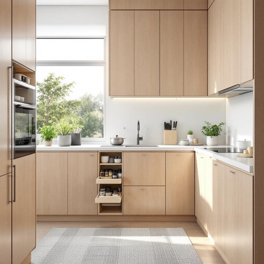 opbergoplossingen in de keuken