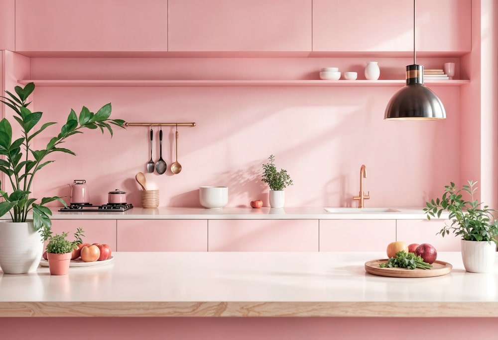 Roze keuken: warm, stijlvol en verrassend modern 1 roze keuken