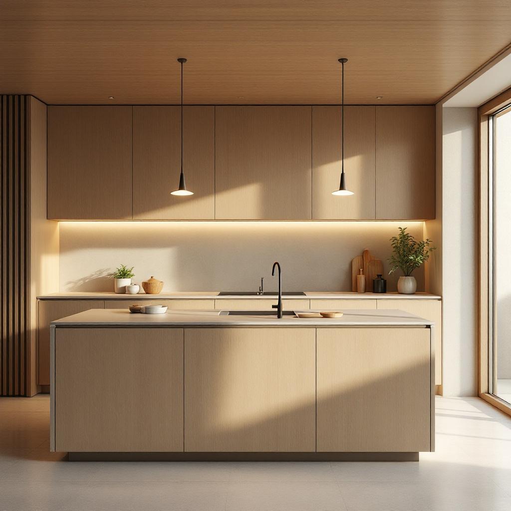 Verlichting in Japandi keukens 1 verlichting Japandi keuken